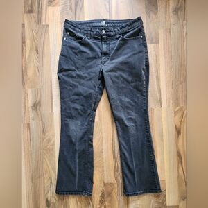 Lee Women's Black Jeans Size 16 Petite